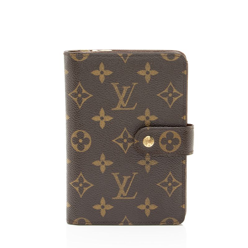 Louis Vuitton Vintage Monogram Canvas Porte Papier Zipper Wallet